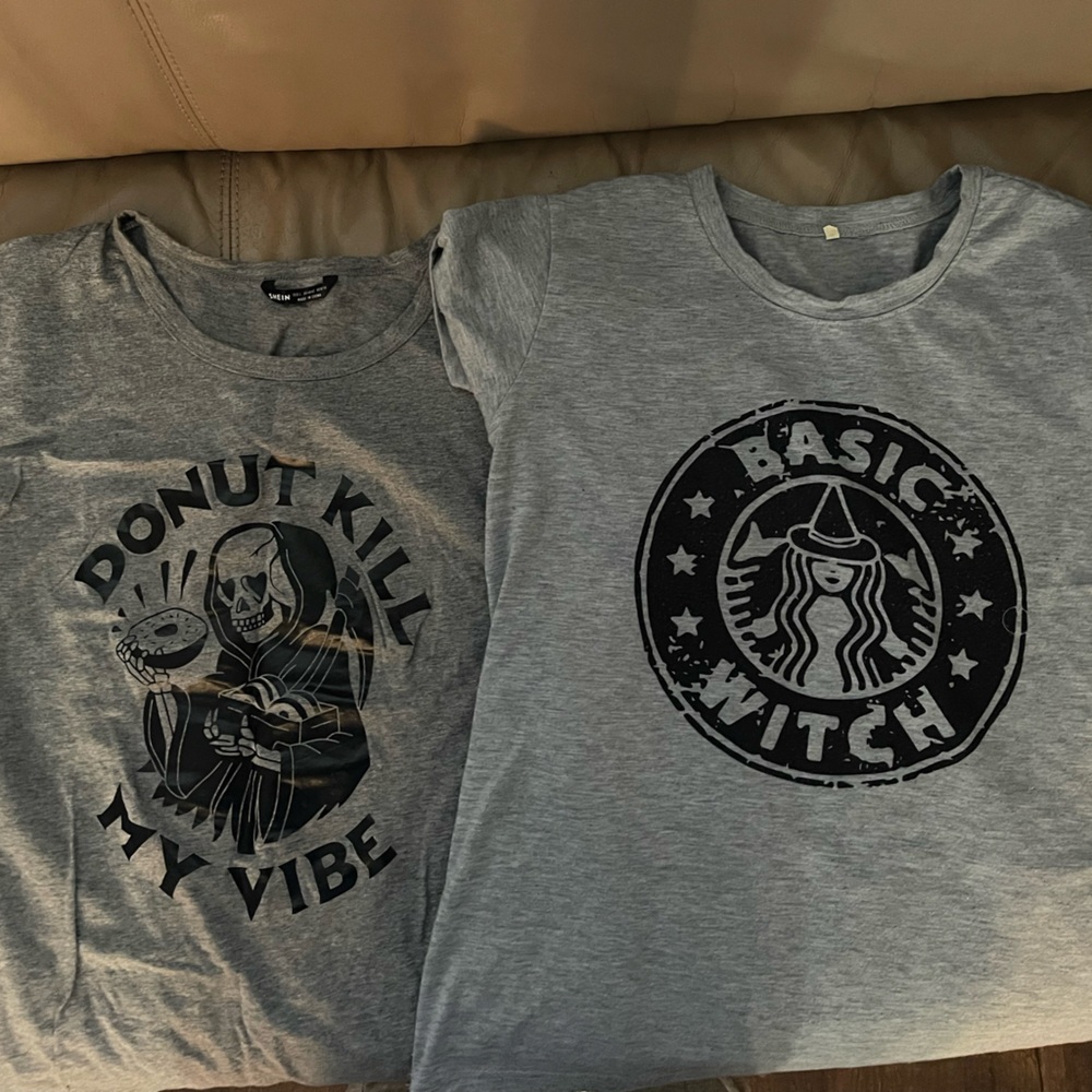 2 Halloween/Fall T-shirts!